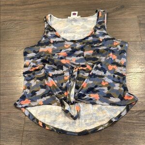K Jordan tie-Front Tank Top size medium 6:1
